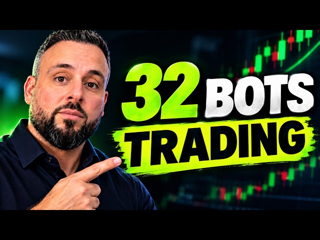 El poder de la automatización en trading: cómo mis 32 bots ganan dinero las 24 horas