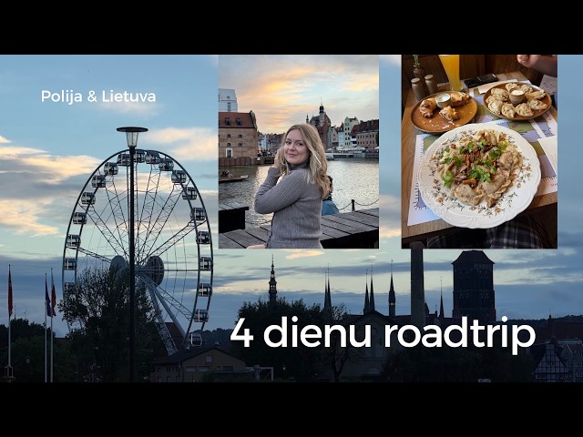 roadtrip uz Poliju | gulējām mašīnā, daudz staigājām un vēl vairāk ēdām