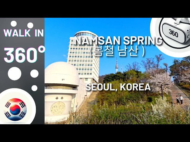 Walk in 360° - Namsan in Spring Time