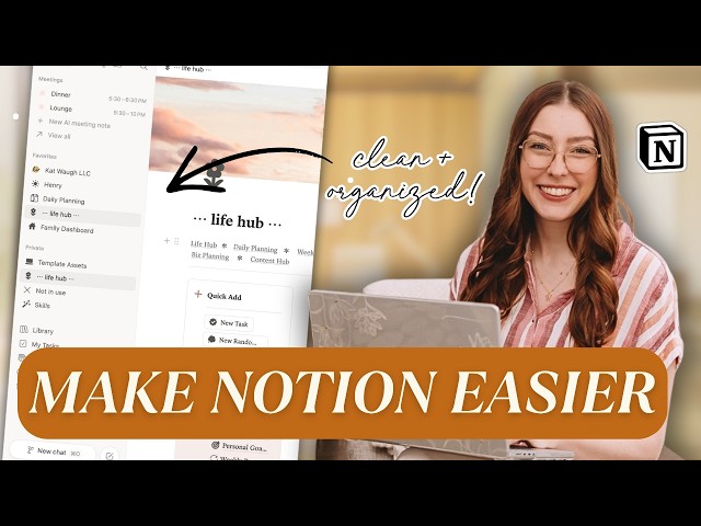 The 10 Notion Mistakes Keeping You Overwhelmed (and What to do Instead)