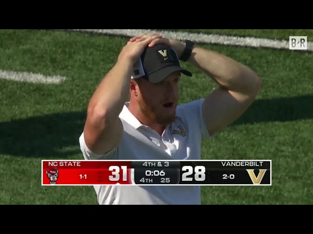 VANDERBILT WINS ON MIRACULOUS LAST-SECOND TD FUMBLE RECOVERY