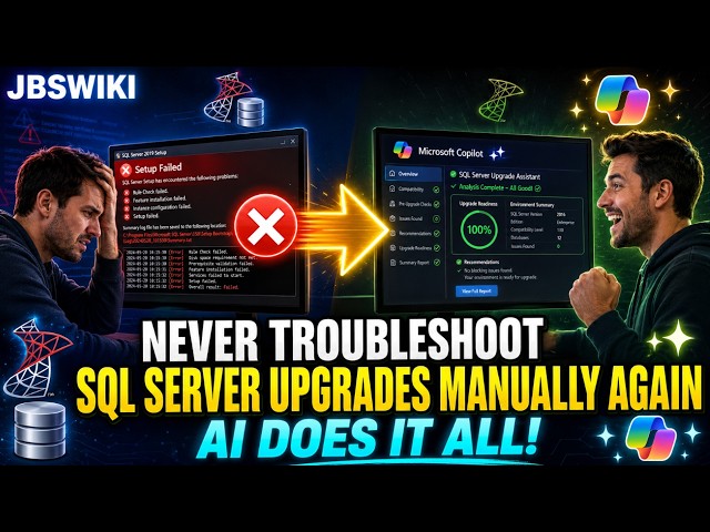 Copilot Series : Never Troubleshoot SQL Server Setup/Upgrades Manually Again – AI Does It ALL!
