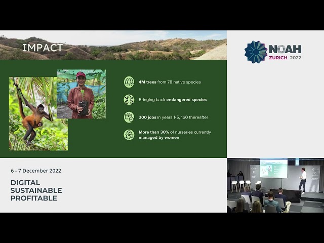 Earthshot Labs - Restoring the Azuero Ecological Corridor - NOAH22 Zurich