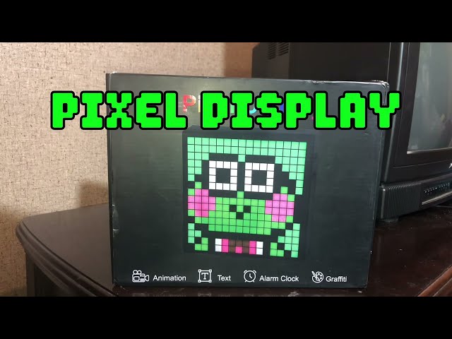 DIY Desktop Pixel Art Display