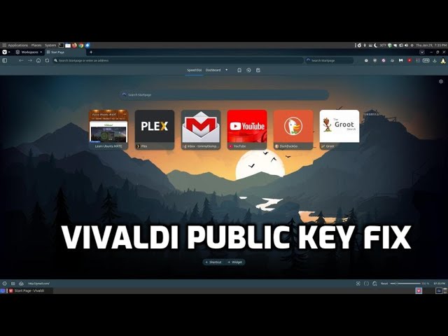 Vivaldi Public Key Fix: the public key is not available: NO_PUBKEY 1256C34716BD9233
