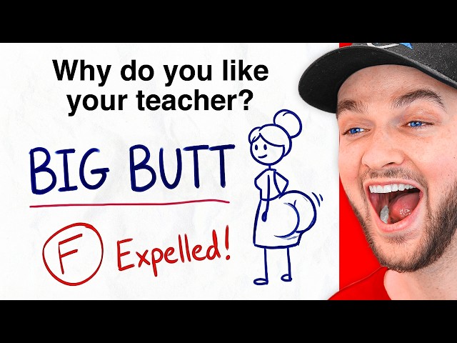200 of World’s Funniest Kid Test Answers!