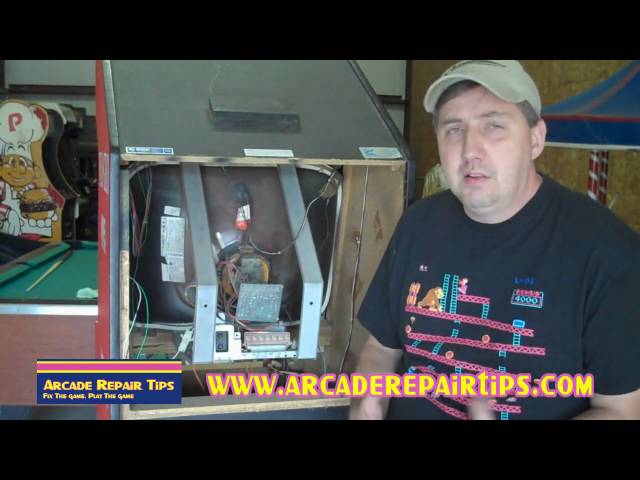 Arcade Repair Tips - Adjusting An Arcade Monitor