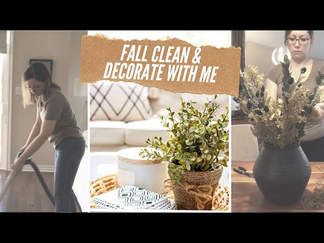 Fall Clean & Decorate With Me 2019 | Fall Home Decor Tour