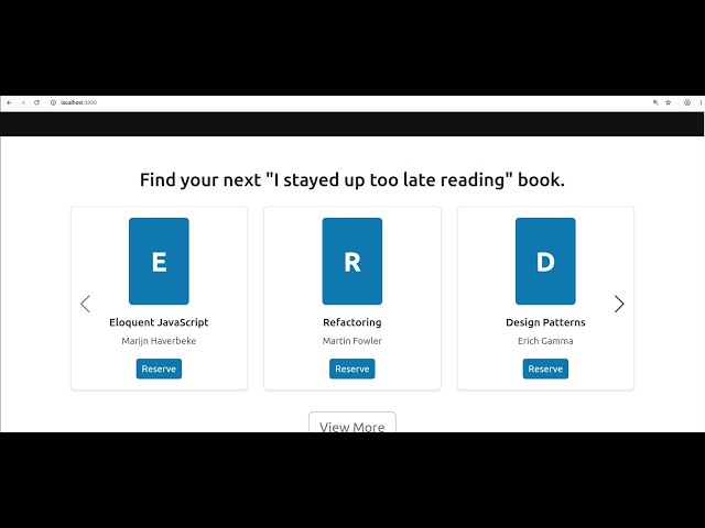 ReactJS typescript Book Management