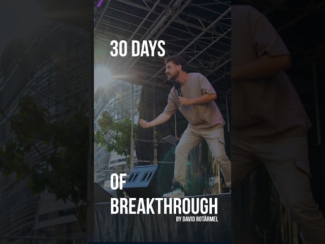 30 Days of Breakthrough Announcement