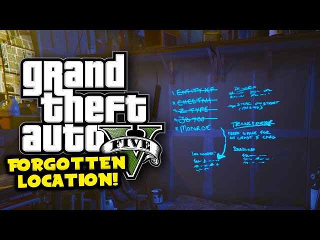 GTA 5 Secret Location! - "Hayes Auto" Super Cool Movie Easter Egg, Mysterious Writing & MORE!