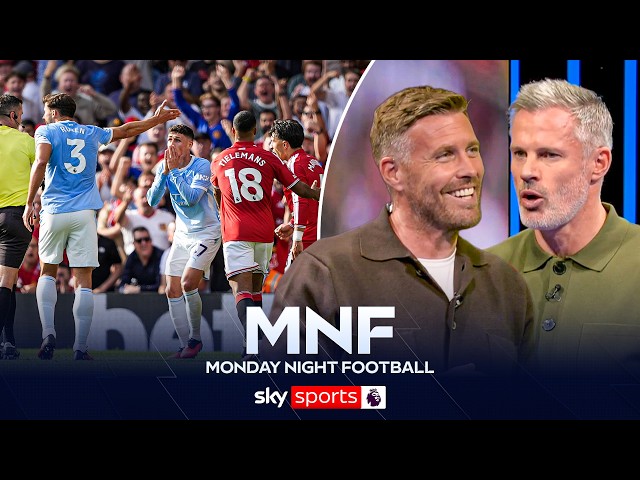 "Disappointed with Bruno Fernandes!" | Carragher & Edwards analyse CONTROVERSIAL Manchester derby
