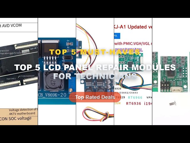 Cheap & Best Top 5 LCD Panel Repair Modules For Technicians Unboxing & Review - TJKJ A1 PMIC VGH VGL