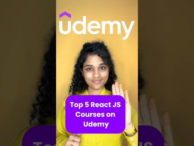 Top 5 React.js Courses on Udemy for 2025 - Learn React the Right Way | #reactjs #webdevelopment