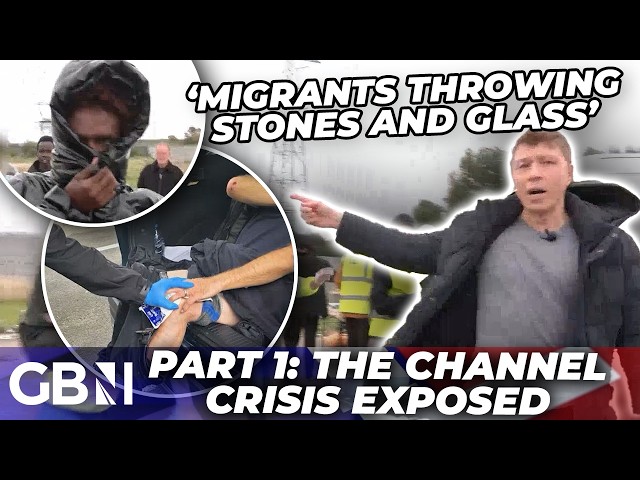 The Channel crisis exposed: Patrick Christys ATTACKED by migrants in terrifying Calais ambush
