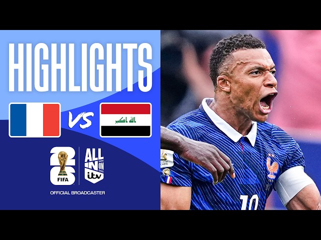 HIGHLIGHTS - France v Iraq | Storm Causes HUGE Disruption! | FIFA World Cup 2026