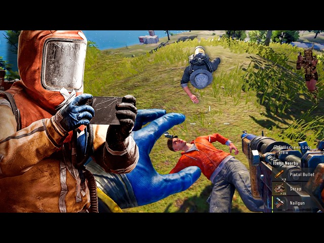 Rust Mobile SOLO is actually insane! (Gameplay Walkthrough)
