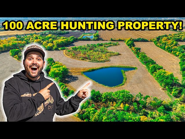FULL TOUR of My NEW 100 ACRE Dream HUNTING Property!!!
