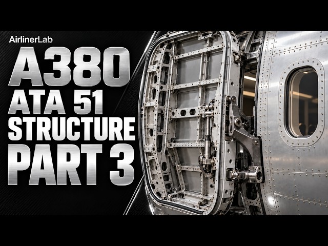 A380 ATA 51 Structure | Part 3: Metallic Structures, Doors & Windows