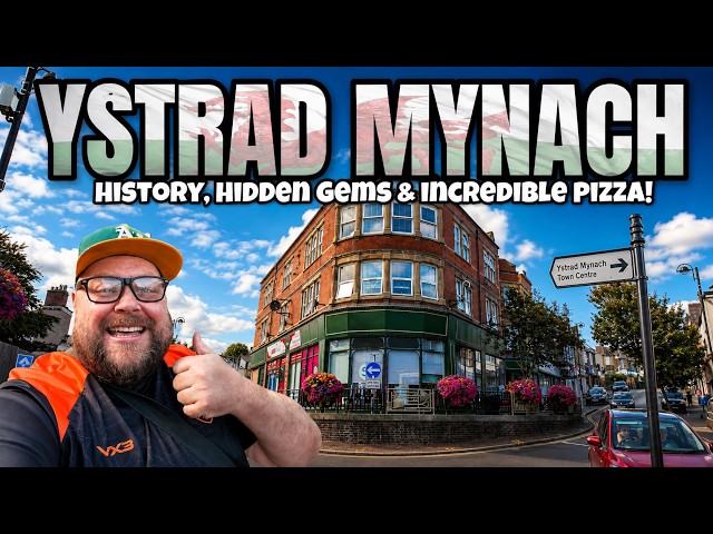 Exploring YSTRAD MYNACH With NO PLAN!  History, Hidden Gems & Incredible Pizza!