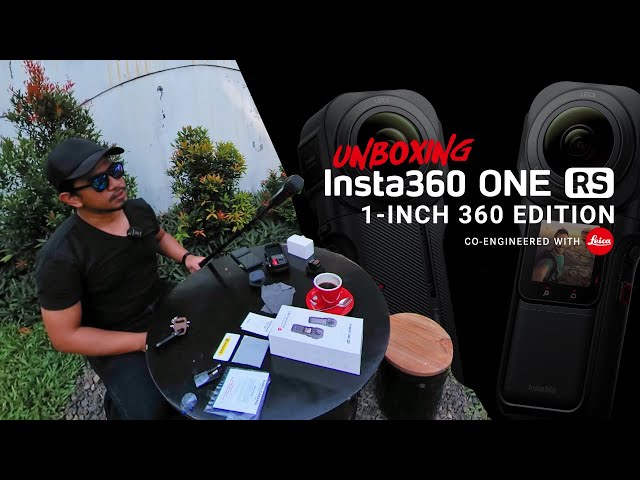 Unboxing Insta360 One RS 1-Inch 360 Edition (8K 360° Video)