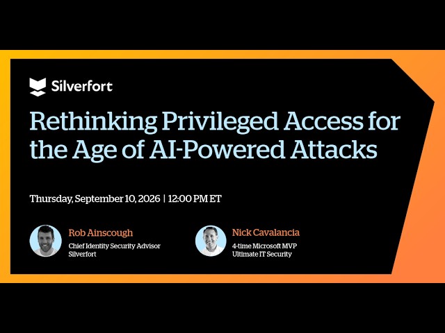 Rethinking Privileged Access for the Age of AI-Powered Attacks