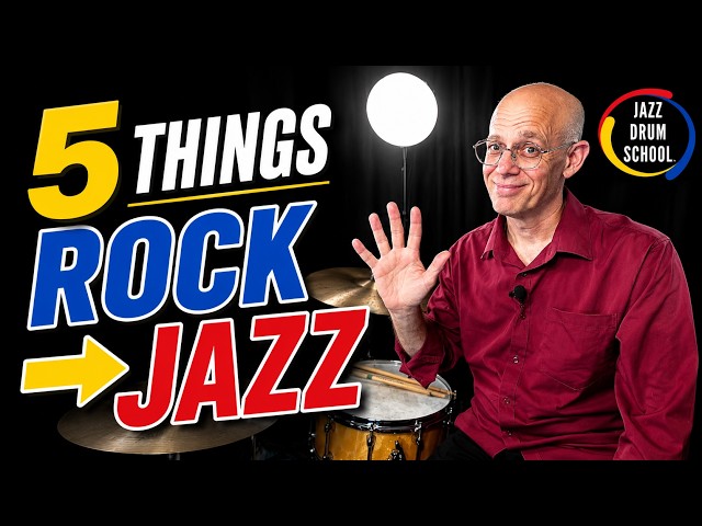 5 Tips for Rock Drummers Learning Jazz