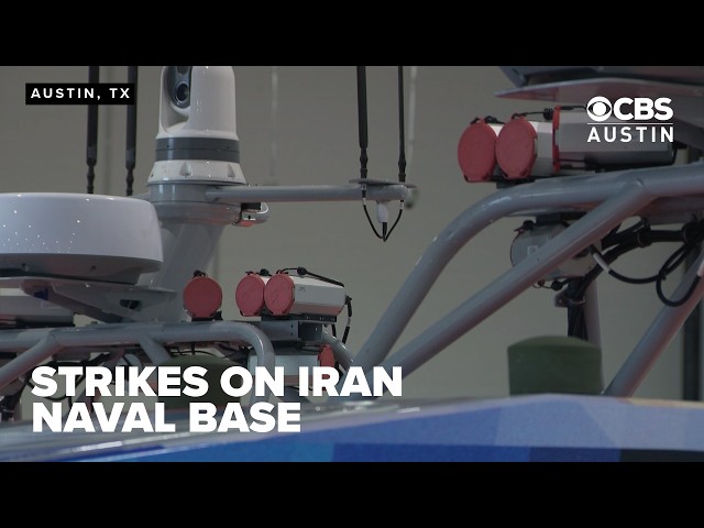 Austin-Built Saronic Sea Drones used in combat for the first time in Iran
