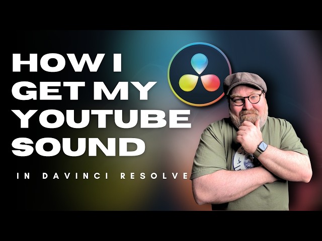 How I Get My YouTube Audio (in Davinci Resolve)