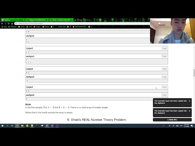 Winning Codeforces Round #628 (Div. 2) + Facecam