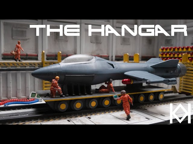 Print and Paint a Hangar | Traveller Rampart Fighter