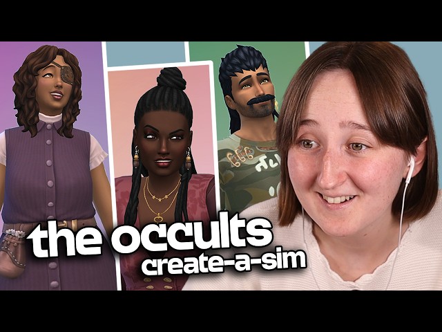 Making Sims for a NEW let's play! | The Occults