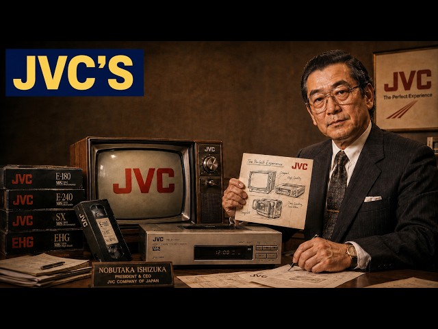 Here's Why JVC Won the Videotape War Against Sony Then Vanished From Every Shelf.