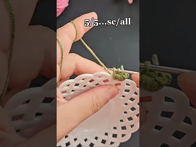 Wow incredible😯Crochet Edging for Plates | Easy & Elegant DIY #crochet #diy #knitting
