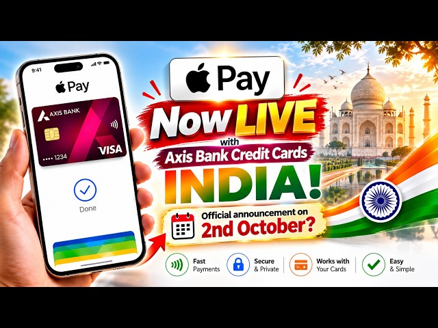 Apple Pay India Released | Apple pay india News | How to Use? | Supported Cards for Apple Pay 🔥