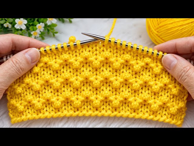Beautiful & Easy Knitting Pattern | Stylish Wool Knitting Design | Easy Knitting Tutorial