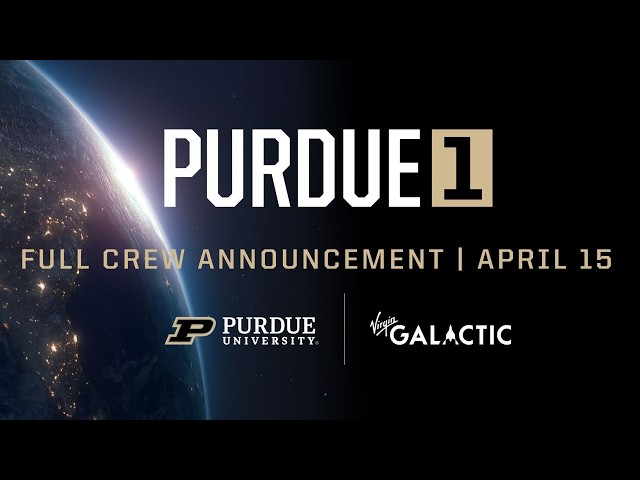Purdue 1 Full Crew Announcement
