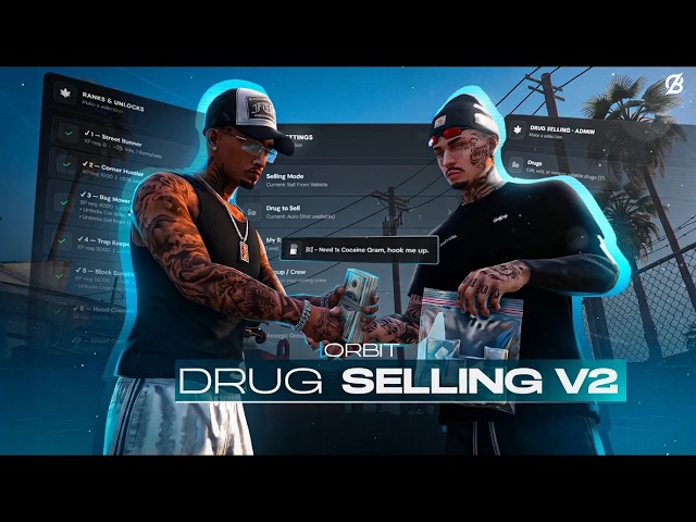 Orbit Drug Selling V2 | Advanced Drug Sales System for FiveM | [ESX, QBOX, QBCORE] | Orbit Scripts