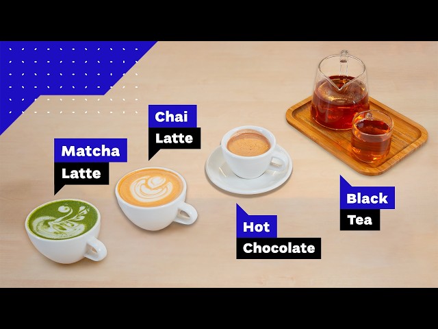 All Popular Non-Coffee Drinks Explained: Matcha Latte vs Chai Latte vs Iced Tea & more!