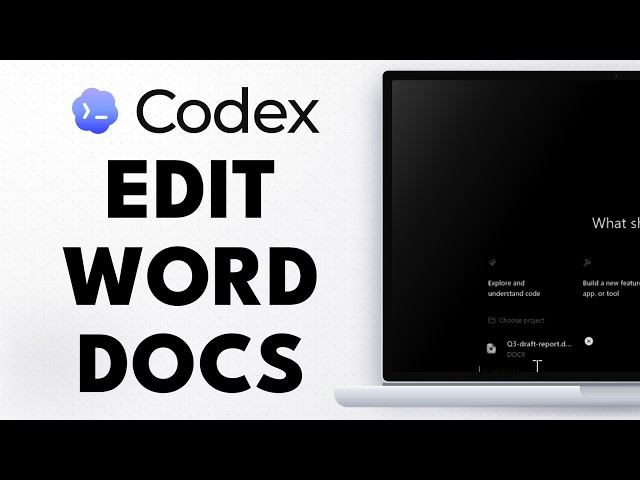 How to Edit a Word Document With ChatGPT Codex (Step by Step)