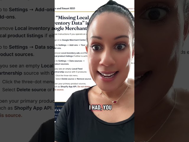 FIX for Google Merchant Center limited for home-based handmade makers