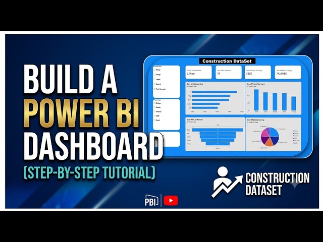How to Build a Dashboard in Power BI | Step-by-Step Tutorial