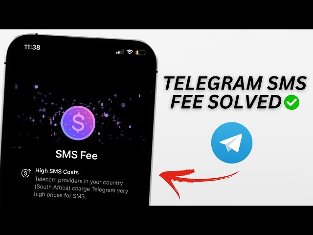 Telegram SMS Fee Issue Solved in 3 Minutes!