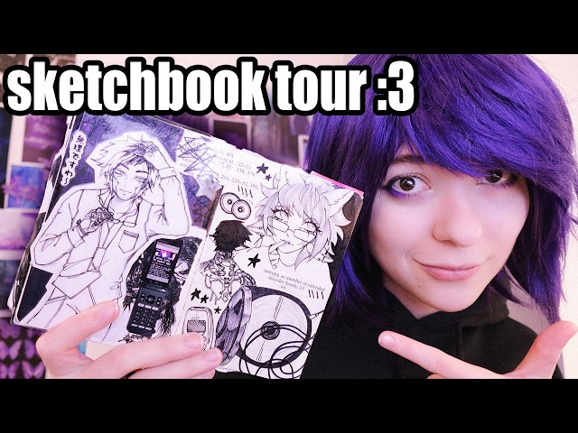 ᯓ★ Sketchbook Tour 2025!