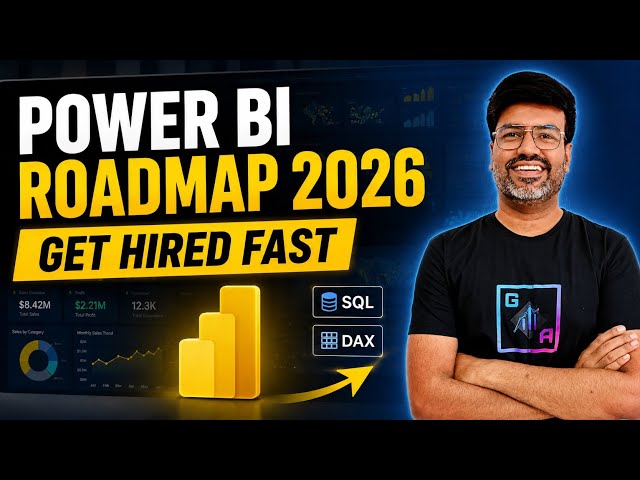 Power BI Tutorial for Beginners 2026 | Complete Roadmap to Data Analyst Jobs | Geeks Analytics