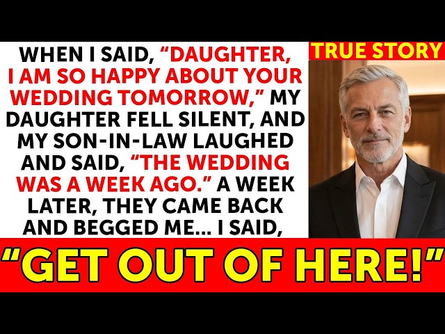 They Celebrated My Daughter’s Wedding Without Me—A Week Later, They Begged Me