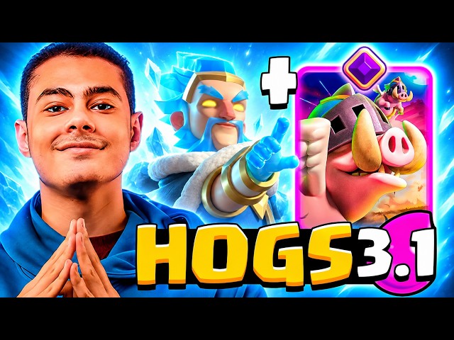 My New Hero Ice Wizard EVO Hogs Deck is Ice-Cold🥶
