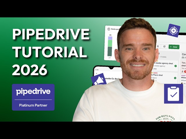 Pipedrive - Full Tutorial