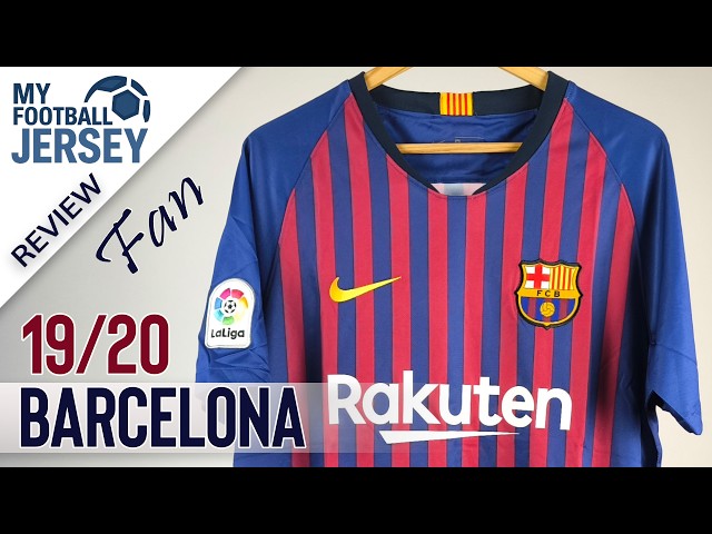 Barcelona Home Retro Jersey 19/20 (OKkinetic) Fan Version Review