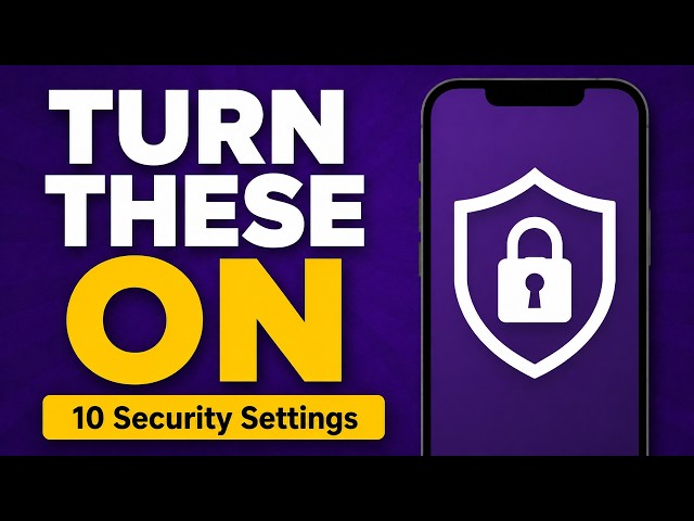 10 iPhone Security Settings Every Senior Should Check Today